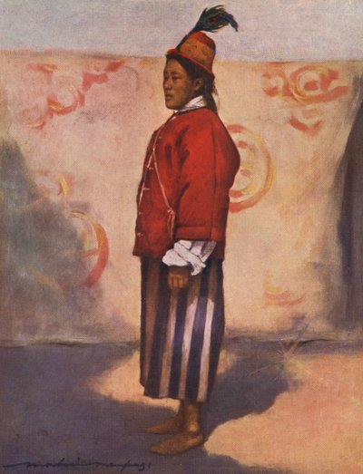 Soldier of the Maharaja of Sikkim by Mortimer Ludington Menpes